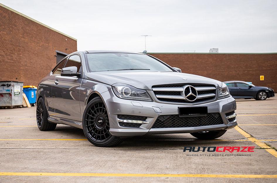 MERCEDES-C-CLASS-LAS-R-MATTE-BLACK